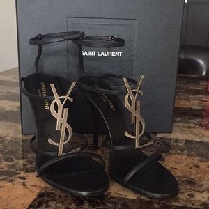 Yves Saint Laurent Cassandra Ankle strap sandals